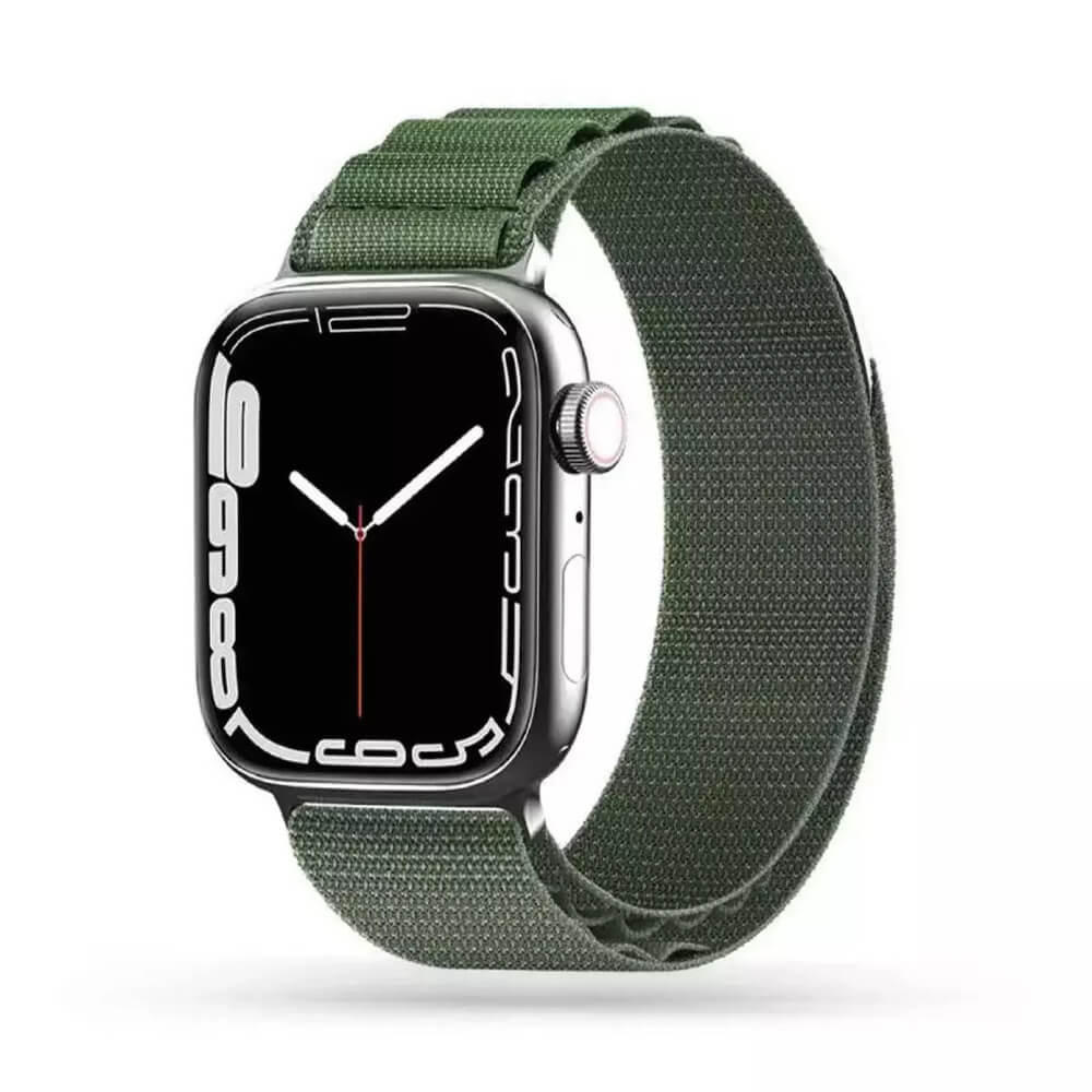 ΥΦΑΣΜΑΤΙΝΟ ΛΟΥΡΑΚΙ ΓΙΑ APPLE WATCH 42/44/45/46/49 MM ΠΡΑΣΙΝΟ