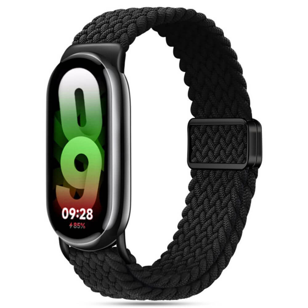ΥΦΑΣΜΑΤΙΝΟ ΛΟΥΡΑΚΙ Xiaomi Smart Band 8 / 9 / 10 / NFC) ΜΑΥΡΟ
