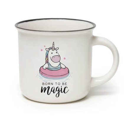 Κούπα λευκή born to be magic 350ml