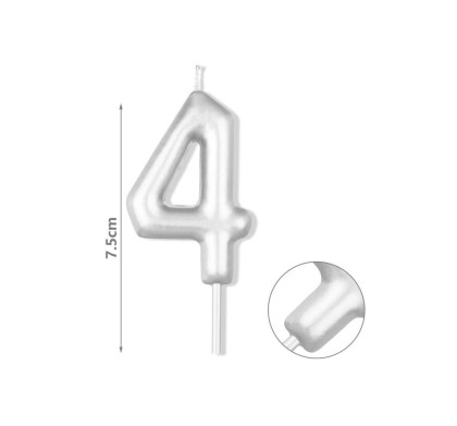 Κεράκι γενεθλίων 7,5cm 
