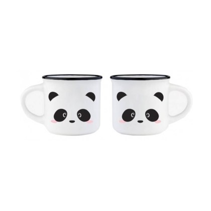 Σετ κούπες espresso panda 50ml 
