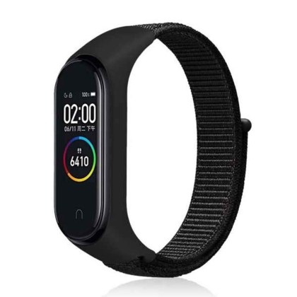 Χρωματιστό υφασμάτινο λουράκι για mi band 3/4/5/6/7 που αποσπάται εύκολα για συχνή αλλάγη.
