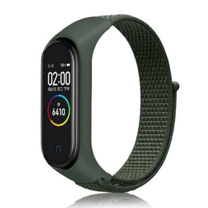 Χρωματιστό υφασμάτινο λουράκι για mi band 3/4/5/6/7 που αποσπάται εύκολα για συχνή αλλάγη.