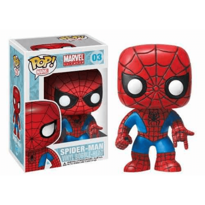 Γνήσια φιγούρα funko pop για τους λάτρεις του Spider-Man.