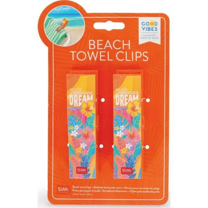 mantalakia-petsetas-thalassis-legami-set-of-2-beach-towel-clips-tropicana-dream