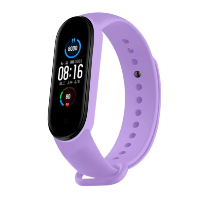 Χρωματιστό λουράκι σιλικόνης για mi band 8 που αποσπάται εύκολα για συχνή αλλάγη.