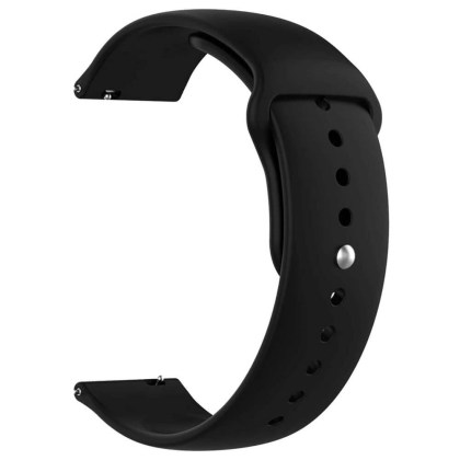 Χρωματιστό λουράκι σιλικόνης για smartwatch που αποσπάται εύκολα για συχνή αλλάγη.