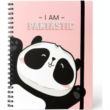 Τετράδιο σπιράλ panda με 3 θέματα και 204 σελίδες